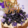 Babyshower taart - Genderrevealtaart